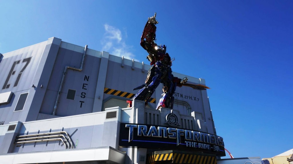 Transformers: The Ride 3D at Universal Studios Florida.