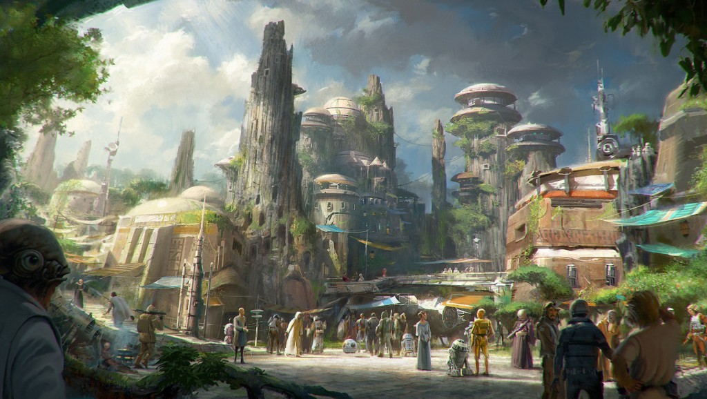 Star Wars Land concept art