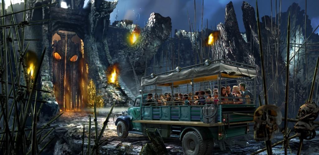 Skull Island: Reign of Kong ride vehicle