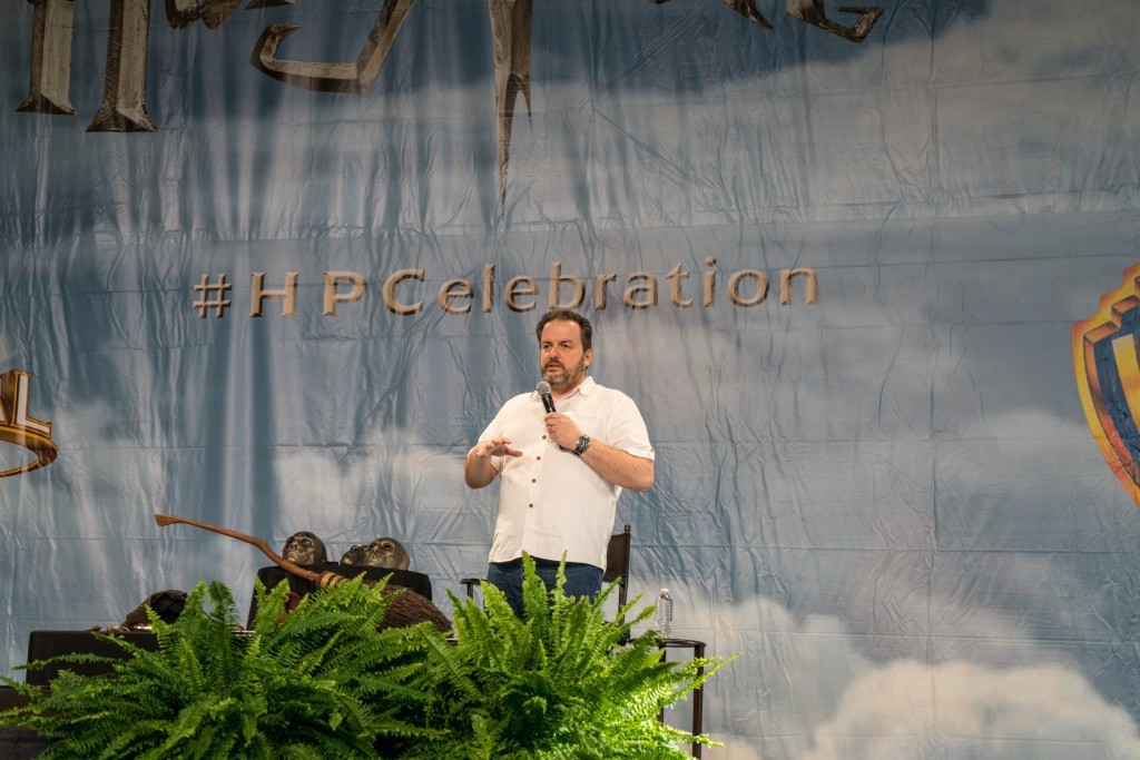 Pierre Bohanna speaks at A Celebration of Harry Potter