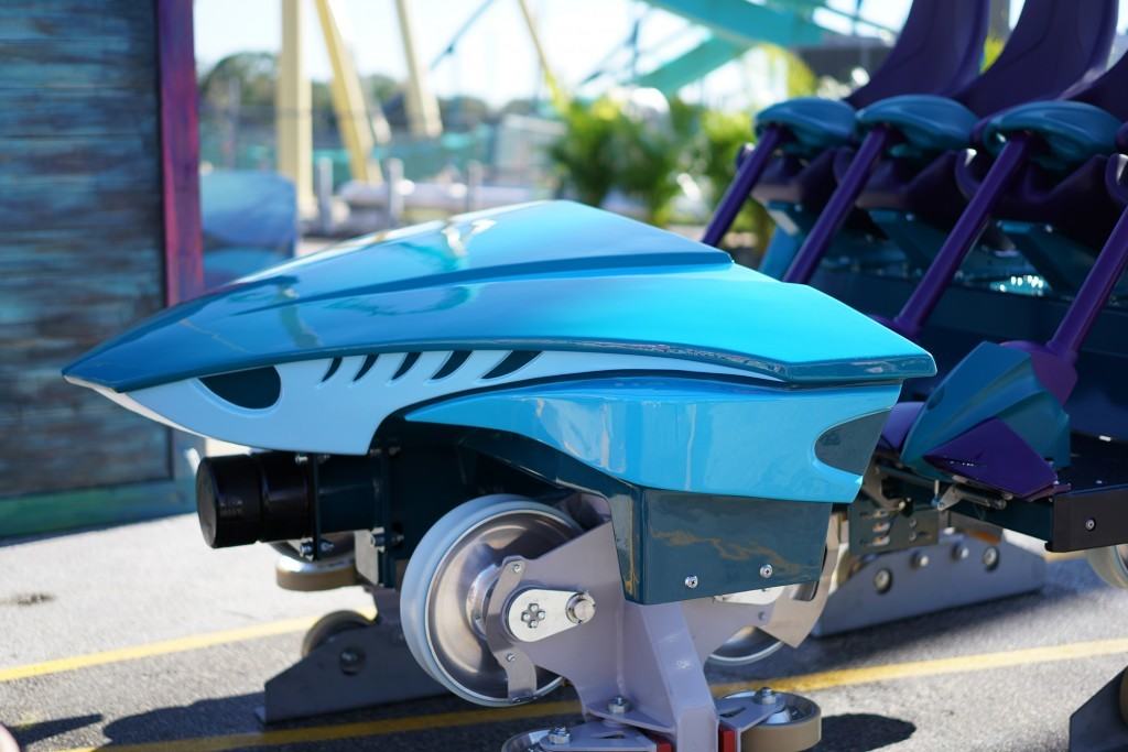 Mako ride vehicles unveiled at SeaWorld Orlando