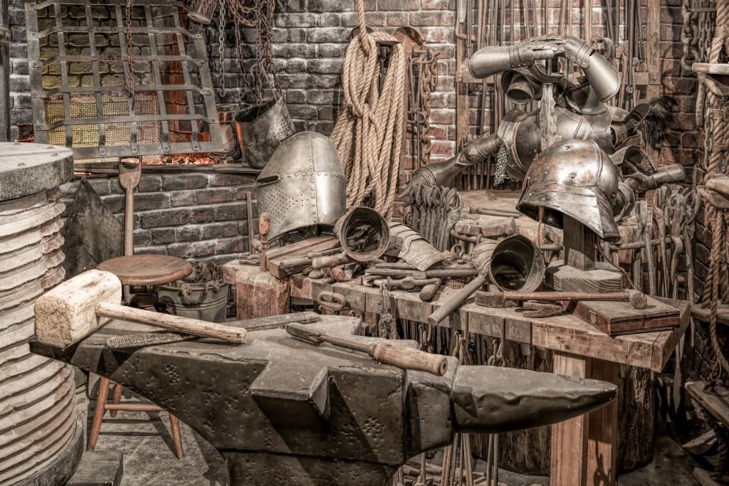 Blacksmith at The Wizarding World of Harry Potter - Diagon Alley