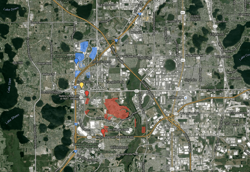 Universal Orlando Resort's newly purchased land