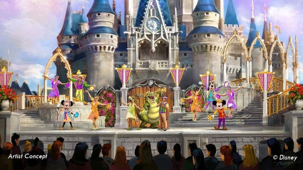 Mickey's Friendship Faire Concept Art at Disney's Magic Kingdom