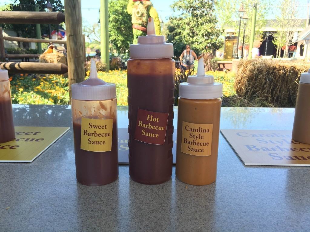 BBQ sauces to enhance your dishes from The Smokehouse: Barbecue and Brews. Sweet, Hot and Carolina Style
