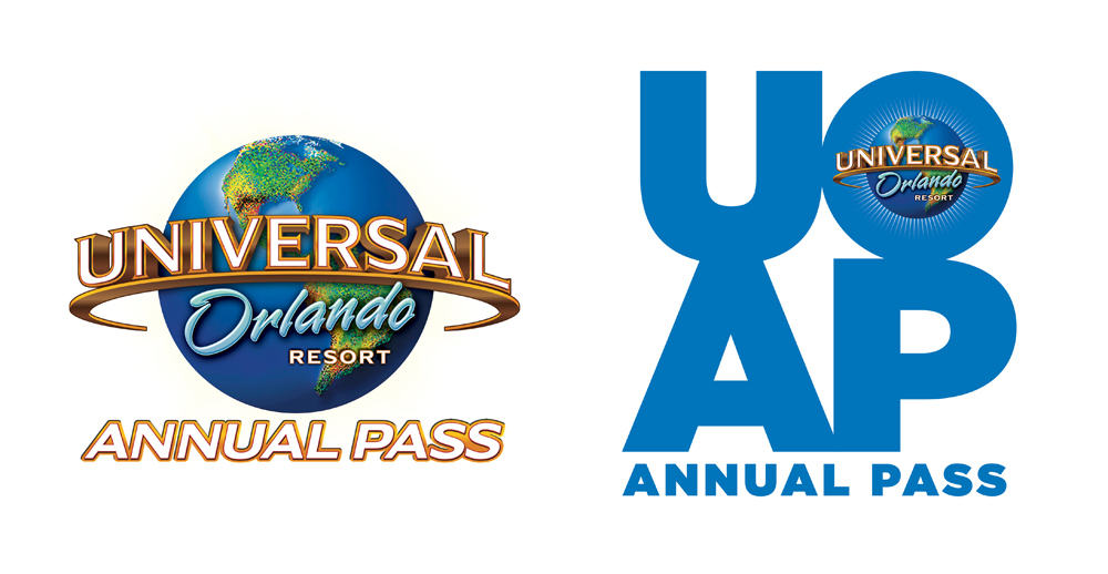 Comparing the old and new Universal Orlando Annual Pass branding