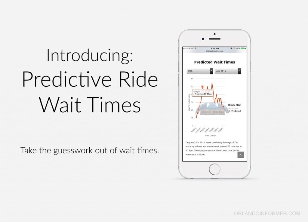Predictive Ride Wait Times