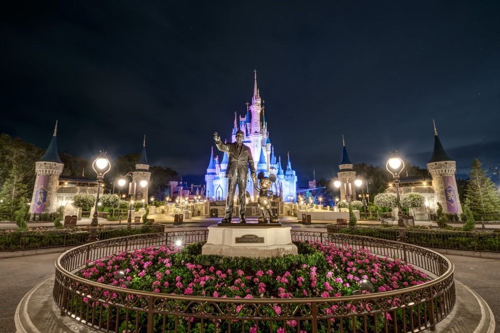 Partner statue at Walt Disney World in Orlando, Florida