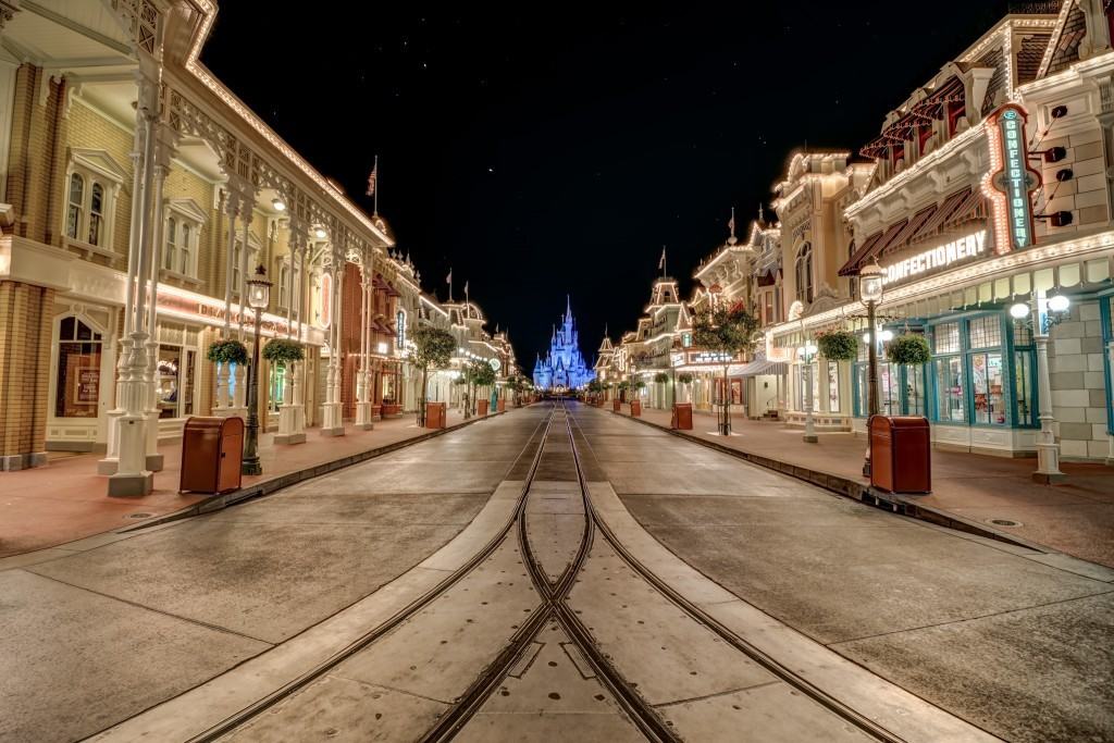 Main Street USA at Walt Disney World in Orlando, Florida