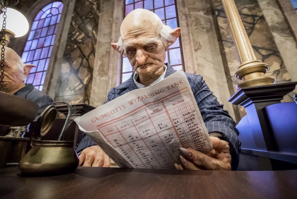 Gringotts Bank inside The Wizarding World of Harry Potter - Diagon Alley at Universal Studios Florida