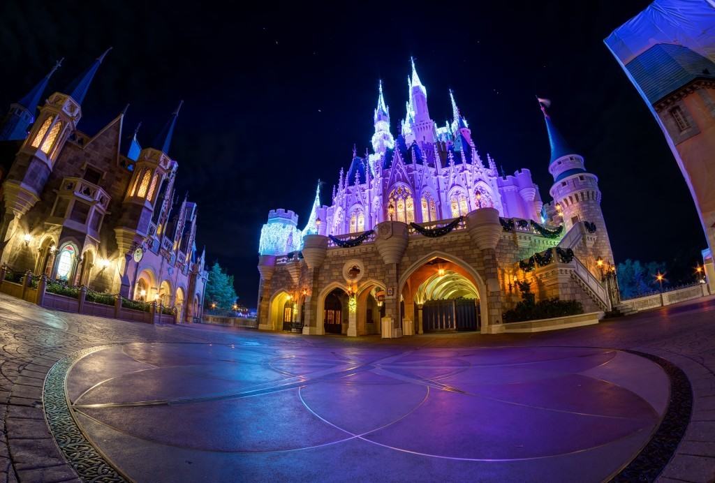 Cinderella Castle at Walt Disney World in Orlando, Florida