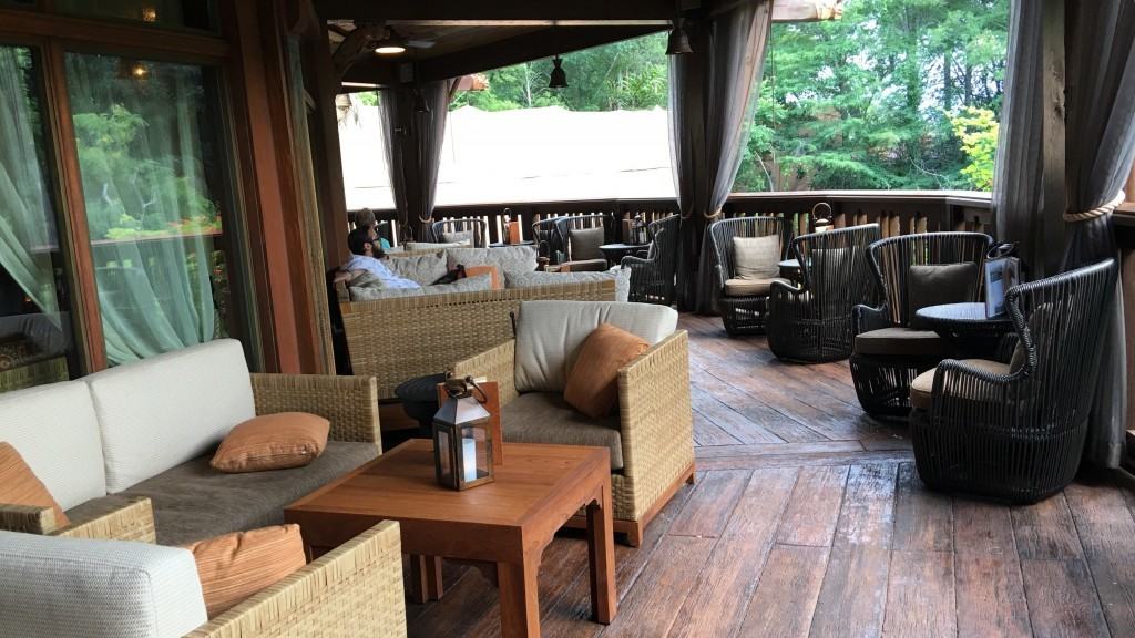 Nomad Lounge - outdoor seatingatDisney's Animal Kingdom