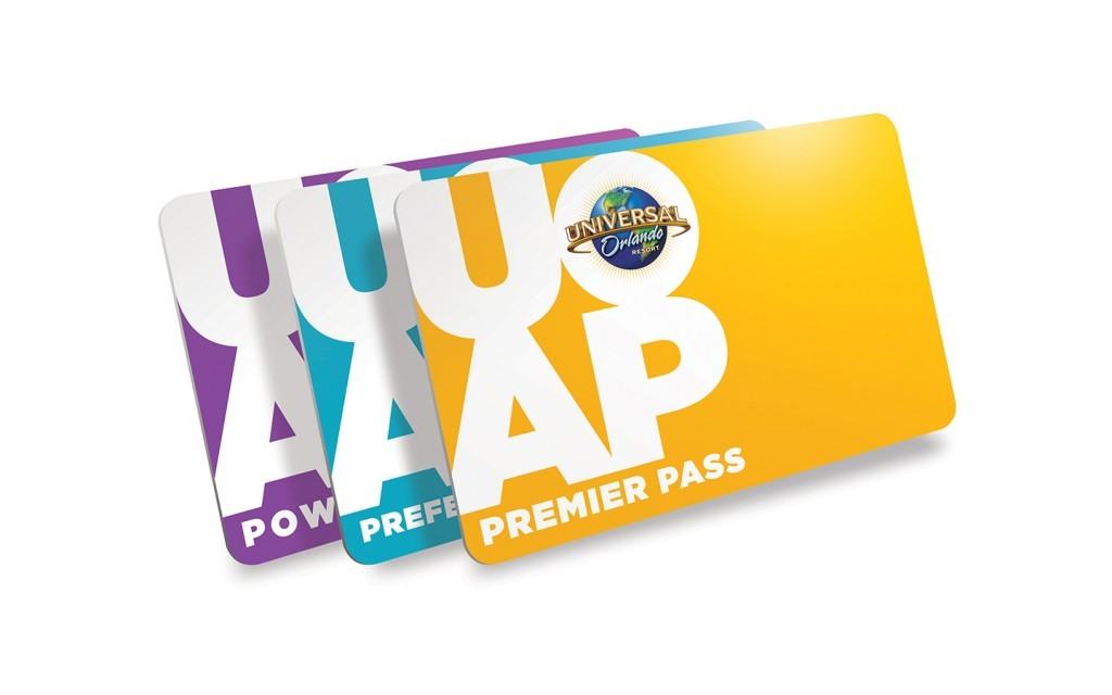 Universal Orlando Resort new plastic Annual Passes