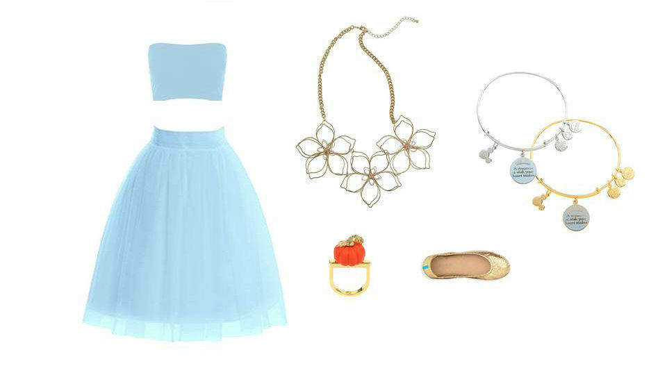 Disney’s Cinderella inspired theme park look.