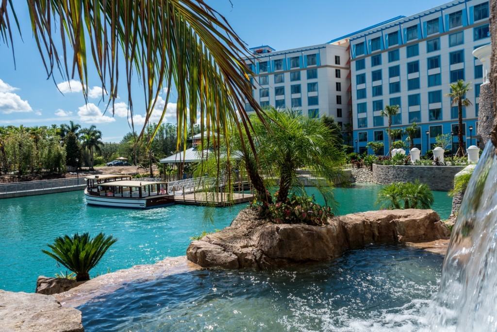 Loews Sapphire Falls Resort Waterfalls at Universal Orlando
