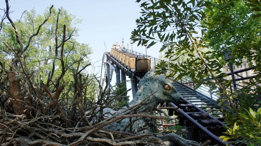 Flight of the Hippogriff at Universal’s Wizarding World of Harry Potter 2011.