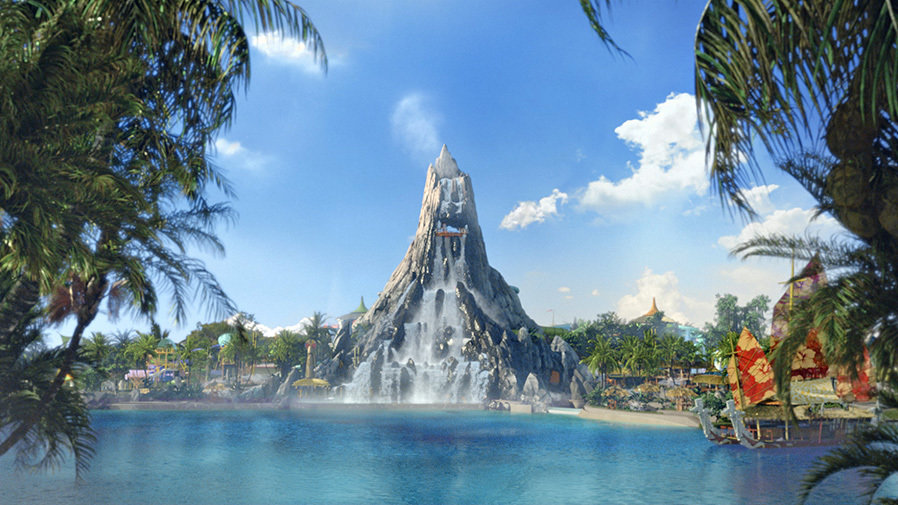 Wave Village and Krakatau at Universal's Volcano Bay