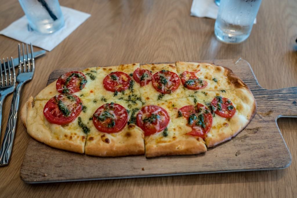 Margherita Pizza from Amatista Cookhouse at Loews Sapphire Falls Resort