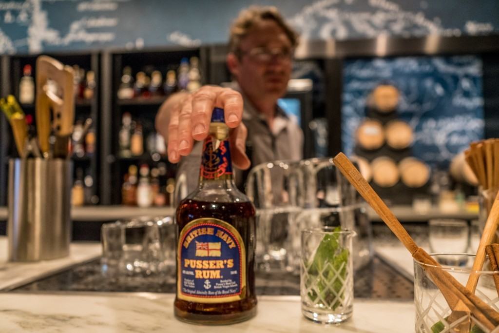 Strong Water Tavern - rum tasting at Loews Sapphire Falls Resort