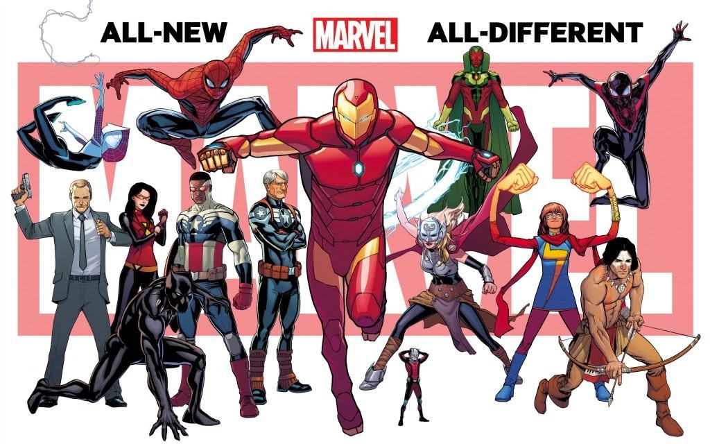 All-New, All-Different Marvel Comics lineup