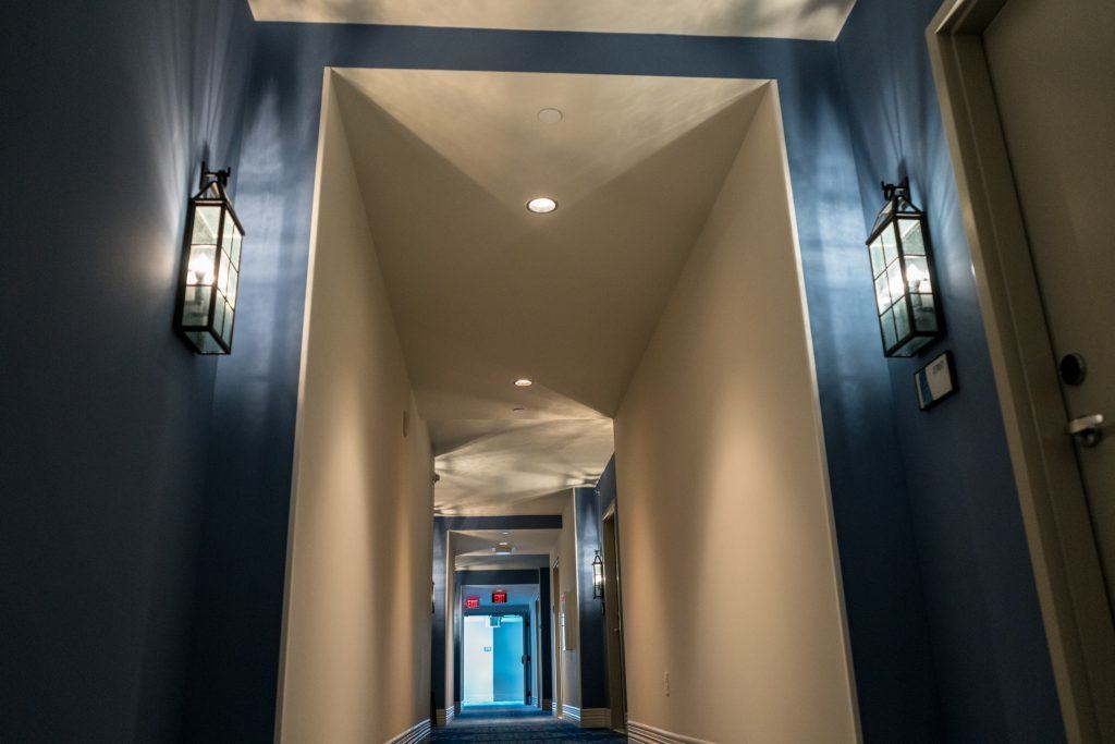 Hotel Hallway at Loews Sapphire Falls Resort