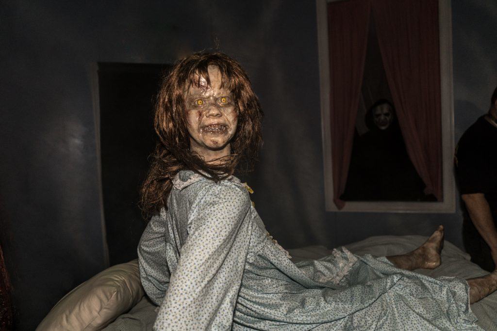 The Exorcist in Halloween Horror Nights at Universal Orlando Resort.