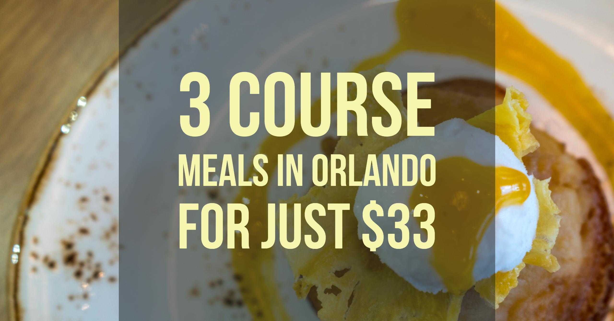 Magical Dining Month at Orlando Theme Parks