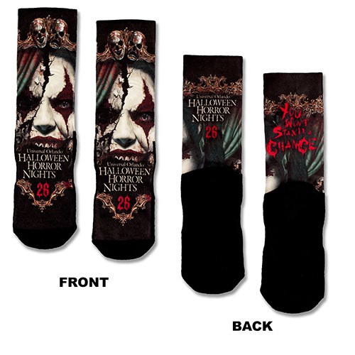 Halloween Horror Nights 26 Chance Socks ($18.95)