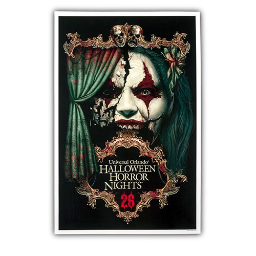 Halloween Horror Nights 26 Chance Poster ($15.95)