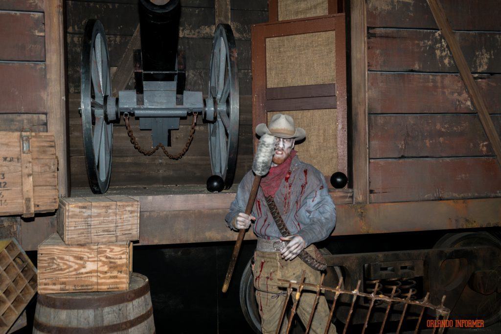 Ghost Town: The Curse of Lightning Gulch at Universal Orlando's Halloween Horror Nights 2016