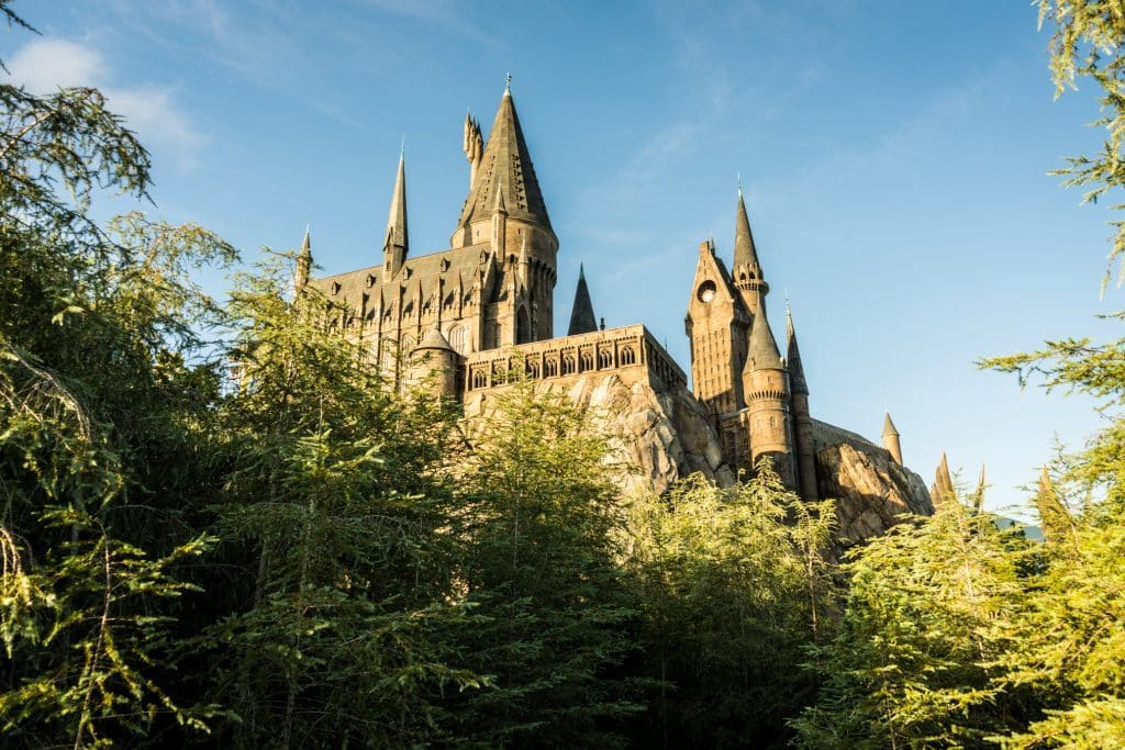 Harry Potter and the Forbidden Journey landscape in September 2016