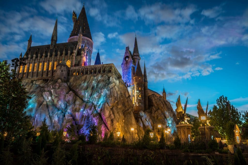 Harry Potter and the Forbidden Journey's new landscaping