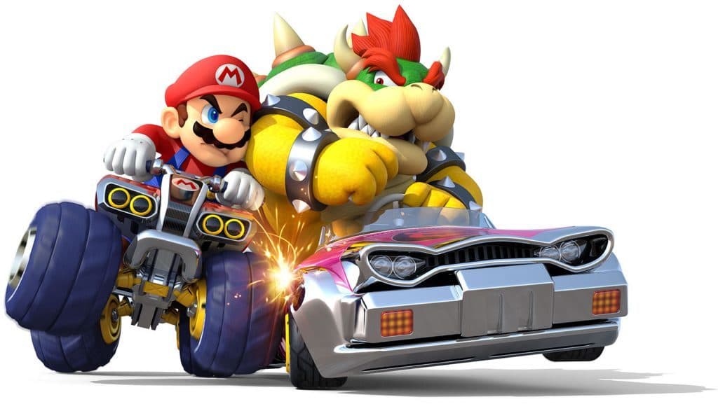 Mario Kart Mario vs. Bowser