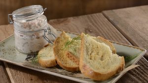 Salmon Rillette at Geyser Point Bar & Grill at Disney's Wilderness Lodge