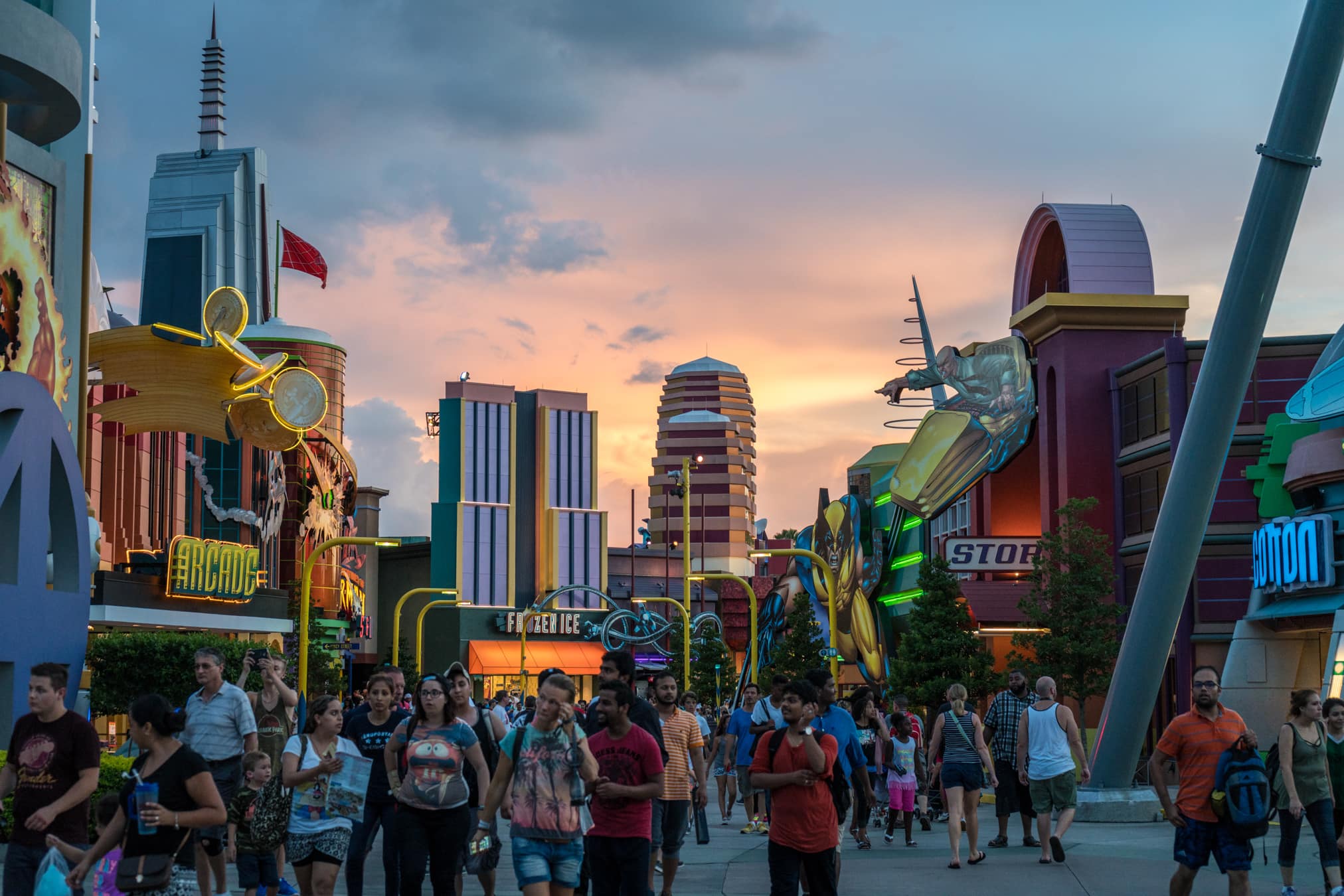 Universal Orlando Easter eggs.