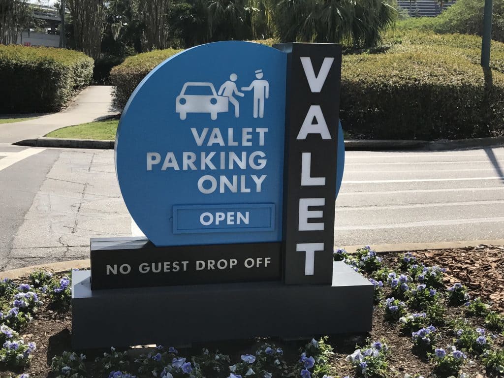 Valet Parking at Universal Orlando Resort