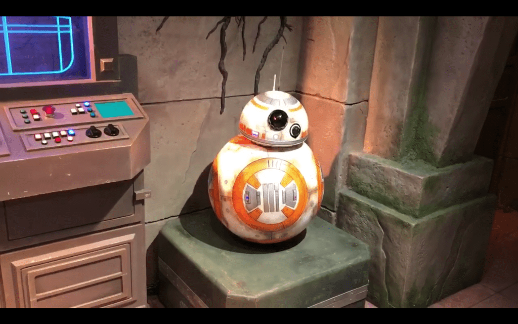 BB-8 meet and greet at Hong Kong Disneyland