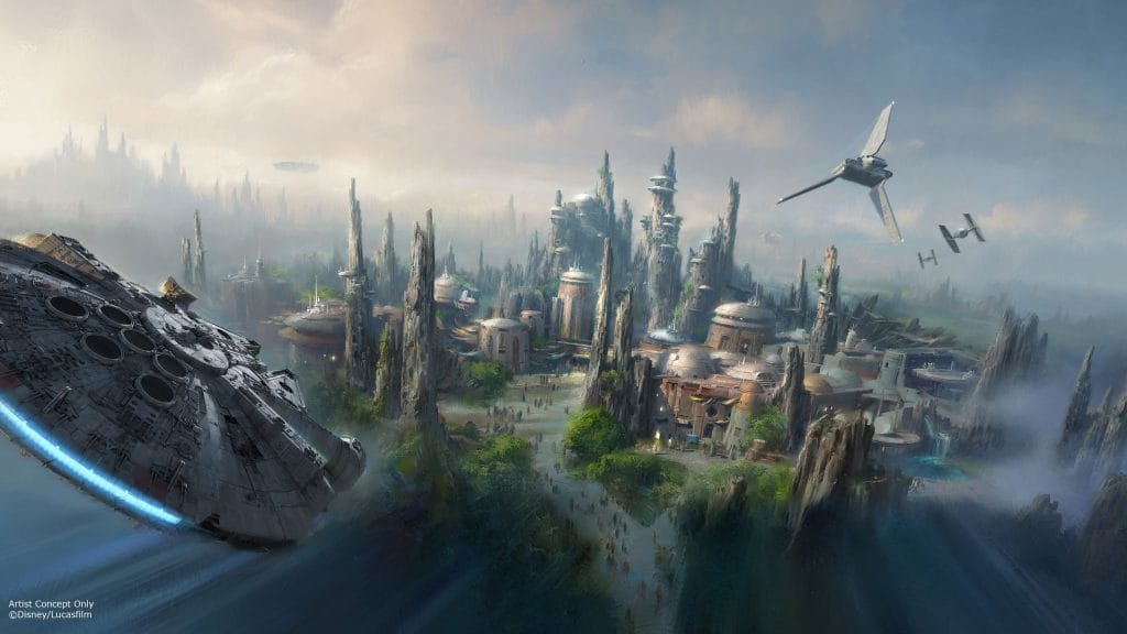 Star Wars Land at Hollywood Studios early concept art