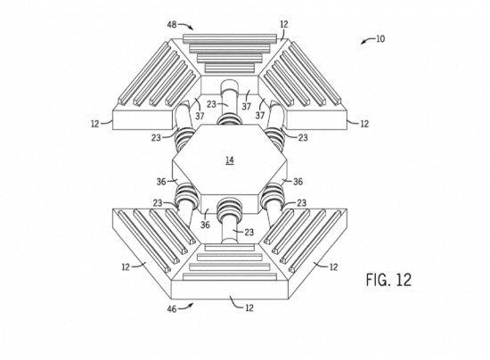 Univeral's moving puzzle theater patent