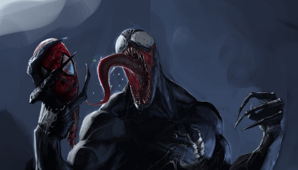 Venom from Marvel's Spider-Man comics