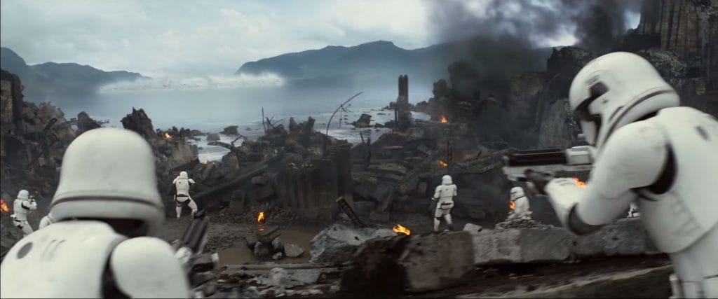 Battle of Takodana from Star Wars: The Force Awakens