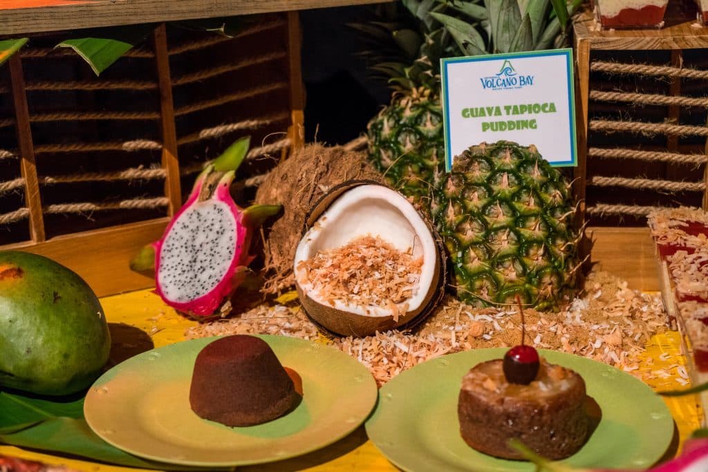 Chocolate Lava Cake at Universal's Volcano Bay