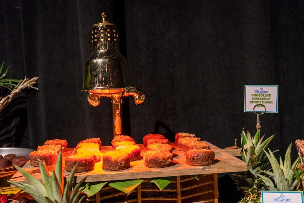 Chocolate Pineapple Upside Down Cake at Universal's Volcano Bay