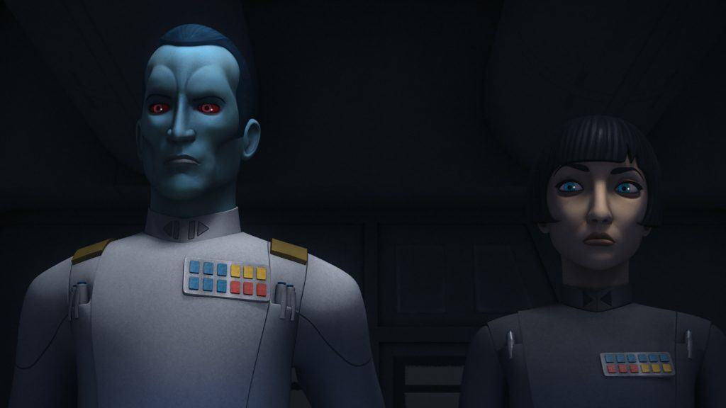 Grand Admiral Thrawn in "Star Wars: Rebels"