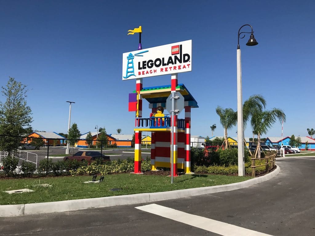 LEGOLAND Florida Beach Retreat entrance