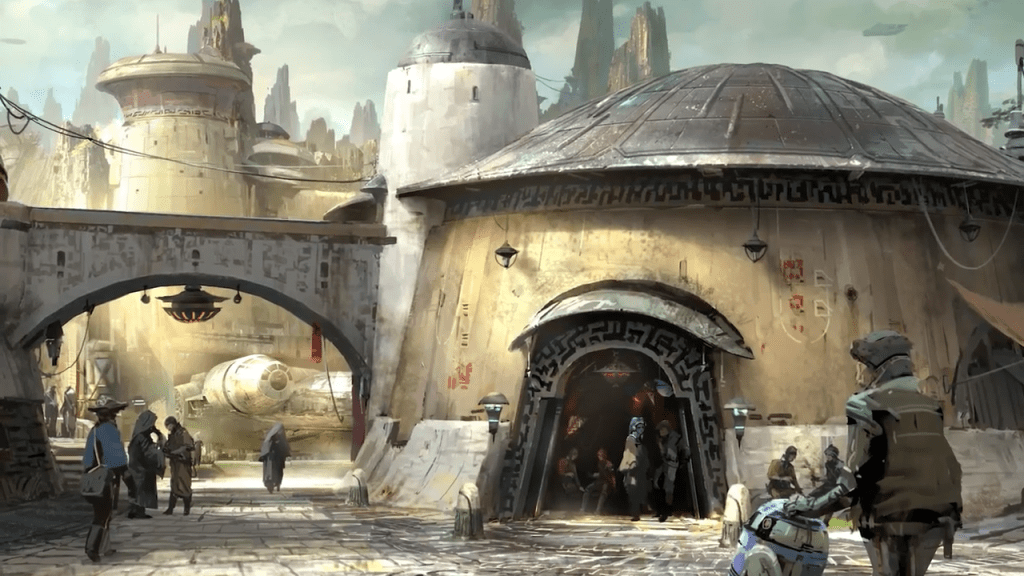 Star Wars Land concept artwork