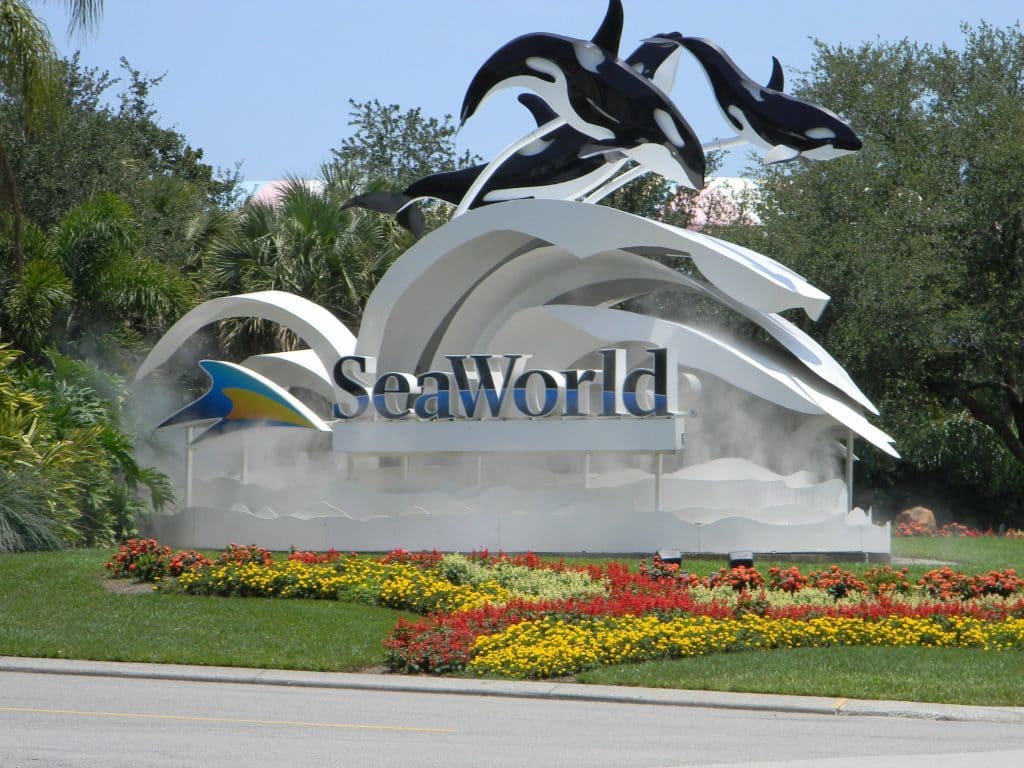 SeaWorld Orlando entrance