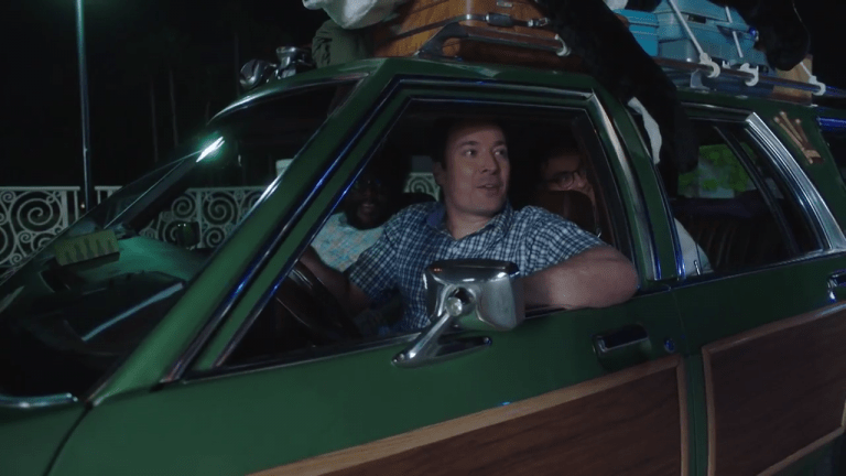 Jimmy Fallon and crew race to Orlando in Tonight Show kickoff video