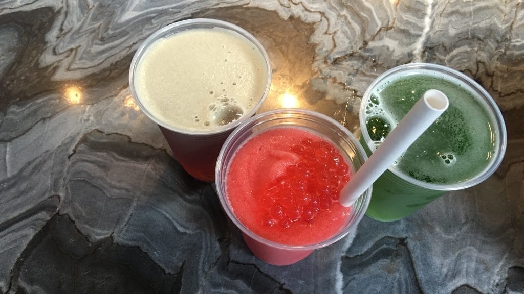 Mo'ara High Country Ale, Mo'ara Margarita, Hawkes' Grog Ale at Pandora: The World of Avatar