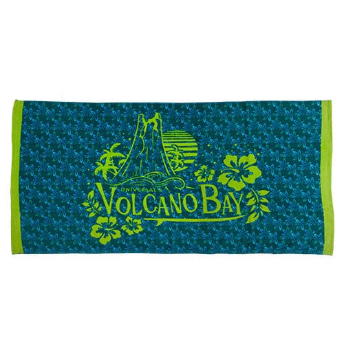 Floral beach towel - Universal's Volcano Bay merchandise - $24.95